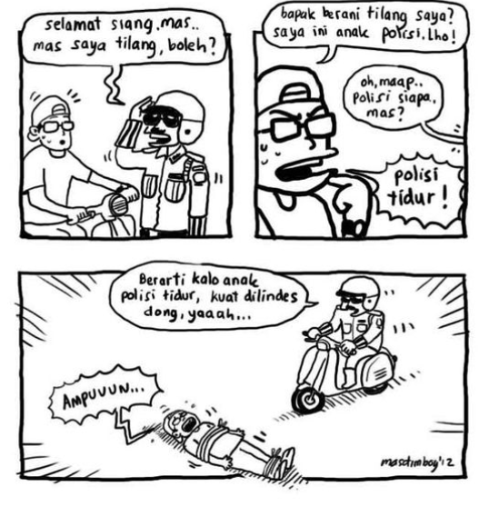 Contoh Komik Anekdot Berisi Sindiran Lucu Terlalu Relate Hati Hati