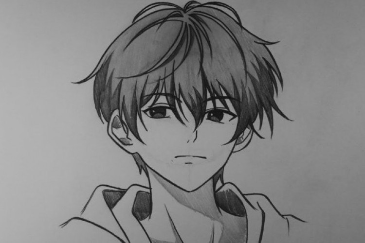 6 Contoh Gambar Anime Cowok Mudah Ditiru Untuk Pemula, Baru Sketsa Aja Udah Kelihatan Ganteng!