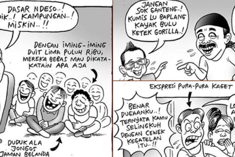 Contoh Komik Sindiran Lucu dan Mengihibur Untuk Pemerintah, Dijamin Jleb Abis!