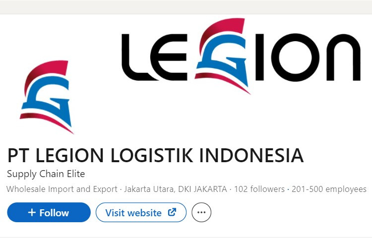 LOKER PT Legion Logistik Indonesia April 2024 Terbaru Cek Persyaratan dan Cara Daftarnya, Buka Untuk Fresh Graduate 