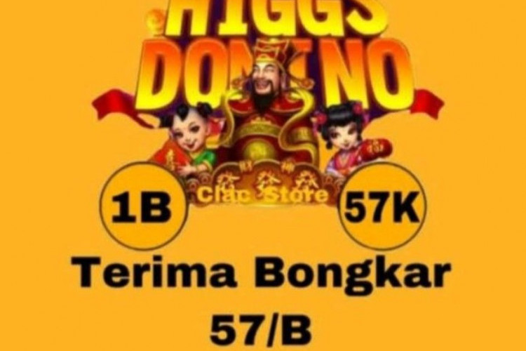 Harga Bongkaran Chip Higgs Domino Desember 2023, Bagi-bagi Bonus Akhir Tahun! Mulai Rp 10 Ribuan Saja