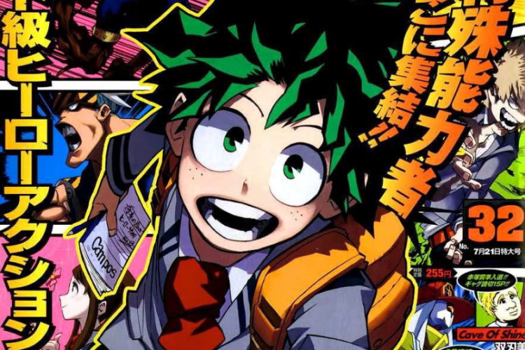 Sinopsis Komik Manga Boku no Hero Academia, Aksi Izuku Midoriya dalam Berjuang Menjadi Pahlawan Super