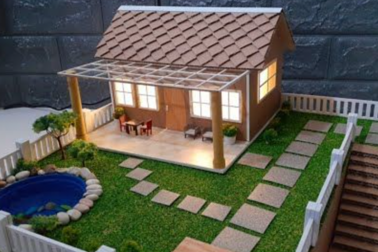 Cara Membuat Miniatur Rumah dari Kardus, Minimalis Hasilnya Tak Tetap Cantik!