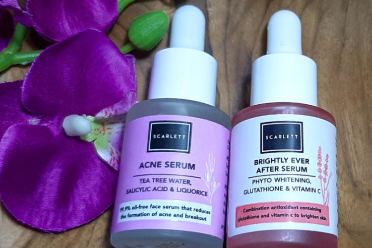 Perbedaan Serum Scarlett Acne dan Brightly Ever After, Pilih yang Paling Cocok Untuk Kondisi Kulit Wajahmu