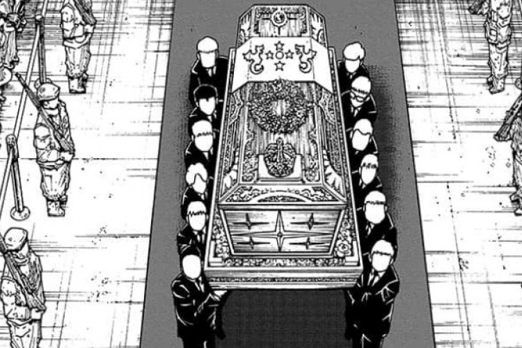 Manga Hunter x Hunter Chapitre 408 VF FR Scans, Les Funérailles Commencent Bientôt !