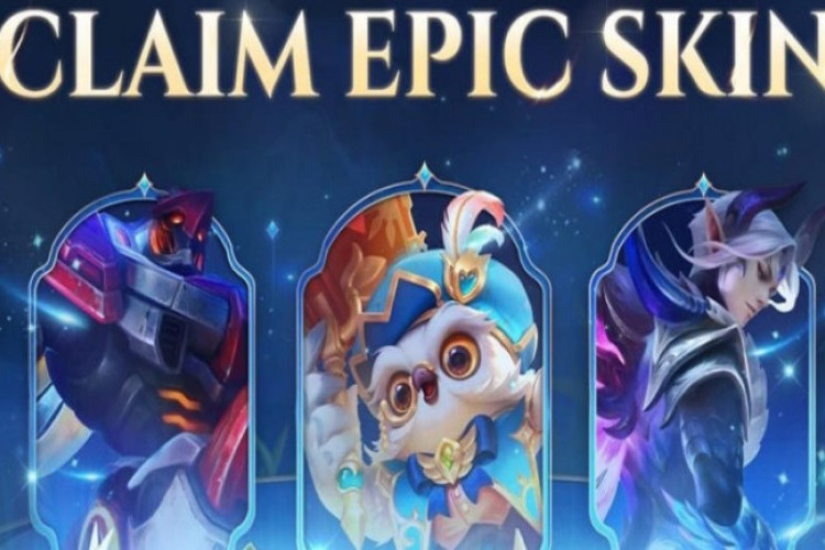 1 Menit yang Lalu! Daftar Skin MLBB Gratis Hari Ini 21 Desember 2023, Klaim Epic Skin Langka Full Damage!