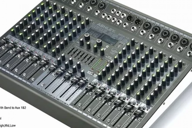 Harga Mixer Audio Ashley 4 Channel dan 8 Channel September 2023, Mulai Dari Rp.940.000 Aja Kok!