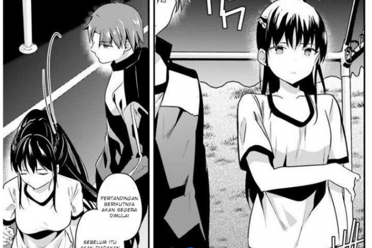 Baca Manga Youkoso Jitsuryoku Shijou Shugi no Kyoushitsu e Chapter 72 Bahasa Indonesia, Pertandingan Olahraga Telah Usai