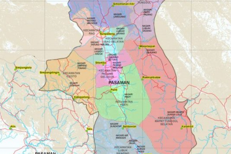 Daftar 6 Kecamatan Baru di Kabupaten Pasaman Utara, Jadi Rencana Pemekaran Terbaru Pasbar