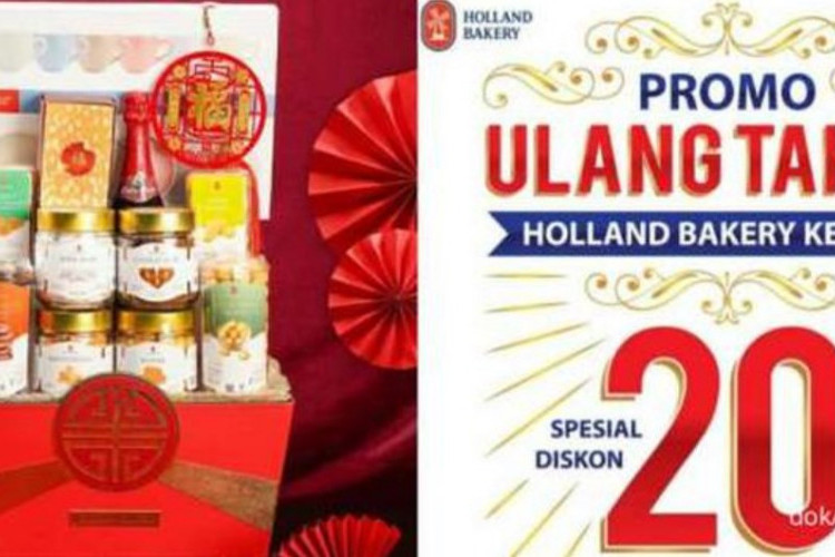 PROMO Paket Hampers Spesial Imlek Holland Bakery Februari 2024, Mulai Blossom Hingga Paket Luxury!