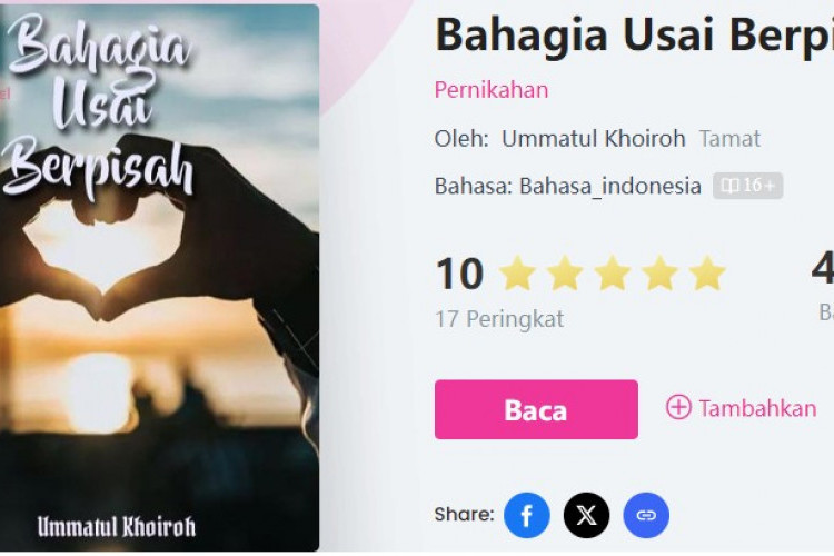 Link Baca Novel Cinta Usai Berpisah PDF Full Chapter Bahasa Indonesia, Gratis Akses Untukmu!