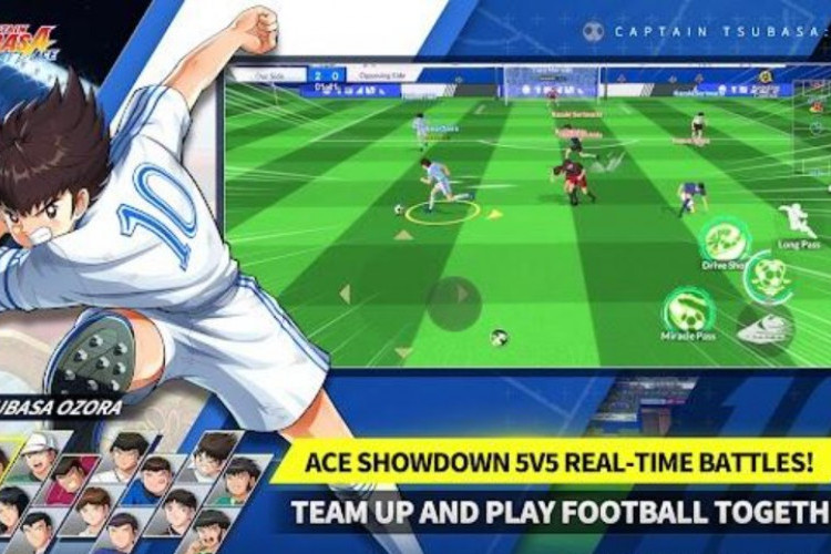 Terbaru! Download Captain Tsubasa: Ace Mod Apk Desember 2023, Bikin Karakter dan Atur Strategi Sepak Bola