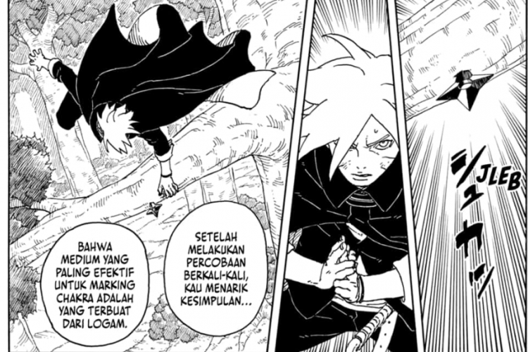 Lire RAW Mangas Boruto : Two Blue Vortex Chapitre 17 en Français, Présenter une action tendue