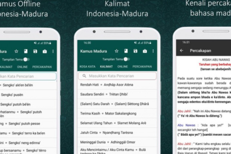 Free Download APK Translate Bahasa Madura ke Bahasa Indonesia Paling Akurat 2024, Unduh Sekarang!