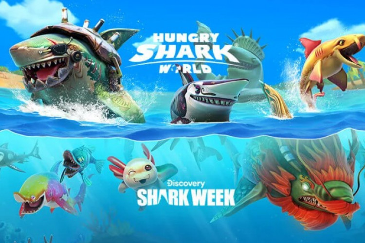 Download Hungry Shark World Mod APK Versi Terbaru 2024, Unlimited Money dan Diamond Untukmu!