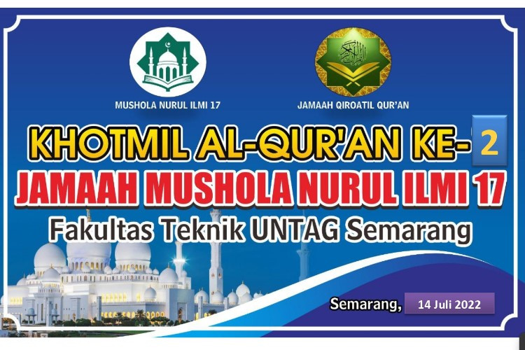 Link Download Template Background Banner Khotmil Al Quran yang Aesthetic: Tinggal Pilih Aja