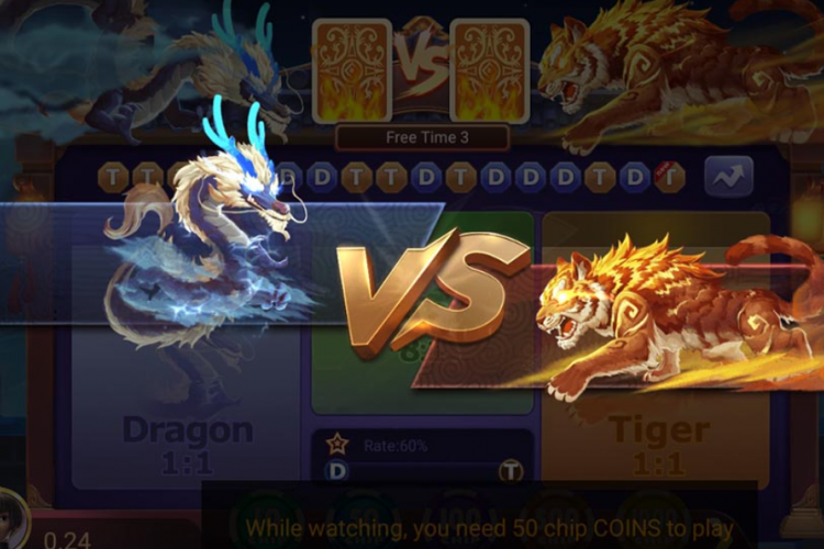 Download Dragon vs Tiger Casino MOD APK 2024 Unlimited Money, Main Makin Gacor dan Auto Jackpot