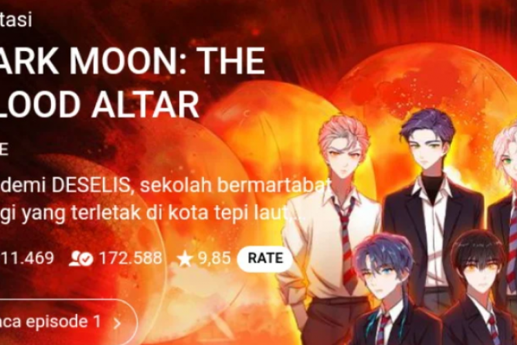 Baca Komik Dark Moon: The Blood Altar Full Chapter Bahasa Indo, Dikala Tujuh personel Boyband ENHYPEN Jadi Vampir