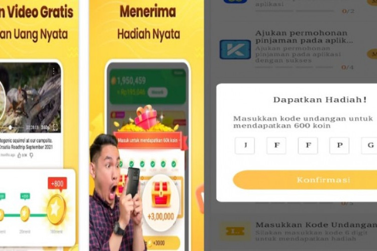 Kode Undangan Money Tube Untuk Pengguna Baru, Banyak Bonus hingga Puluhan Ribu Rupiah!