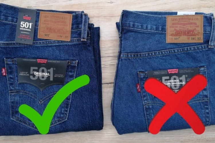 Ciri - Ciri Celana Levis 501 Asli Original 100%, Jangan Sampai Keliru Sama yang KW Ya!