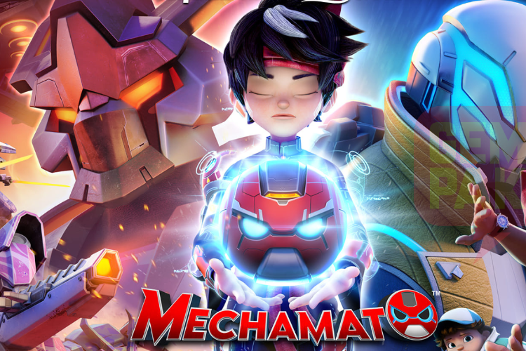 Nonton Mechamato Movie (2023) Full Movie Sub Indo Perjalanan Amato dan MechaBot Melawan Kejaran Alien Cybernetic