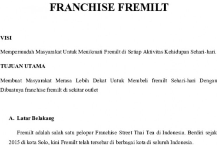 Cara Membuat Proposal Franchise yang Baik dan Benar, Mulai Riset hingga Pengajuan Usaha