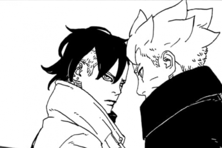 Baca Manga Boruto: Two Blue Cortex Chapter 13 Sub Indonesia, Boruto Kewalahan, Kawaki Datang Beri Bantuan