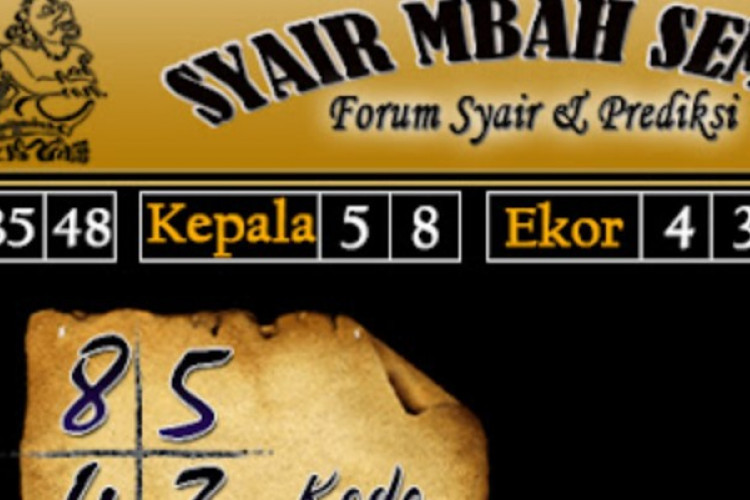 MANTAP! Prediksi SDY Mbah Semar 6 Agustus 2024, Pola Silang Paling Top Anti Melarat!