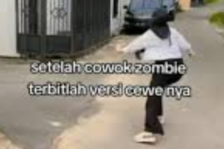 Link Video Lari Ada Zombie Versi Cewek Viral TikTok Asli No Sensor, Buat yang Tau-tau Aja!