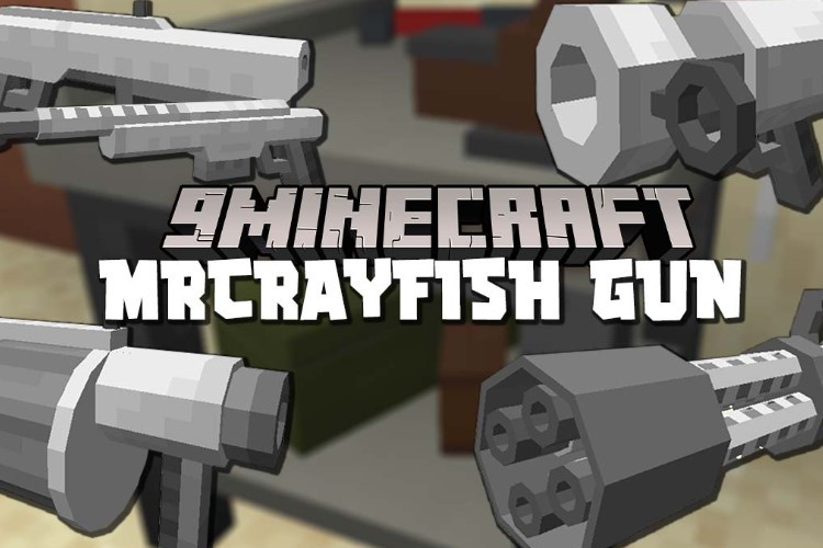 Lien de Téléchargement MrCrayfish's Gun Mod 1.19.4 Dernier Version 2024 et Comment Installer