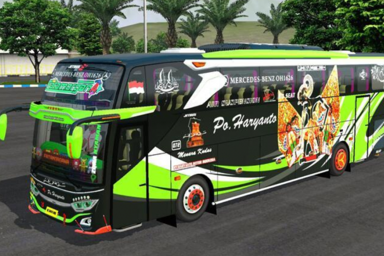 Download Bus Simulator Indonesia (BussID) MOD APK Versi Terbaru 2024 [Unlocked Premium], Gratis Bus dan Truk Full Livery Paling Necis