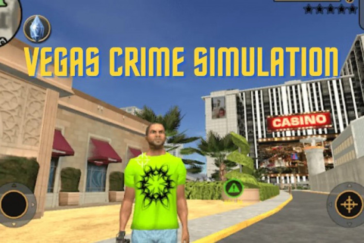 Download Game Vegas Crime Simulator Mod APK Old Version (Unlimited Money and Diamond), Anti Banned Aman 100%