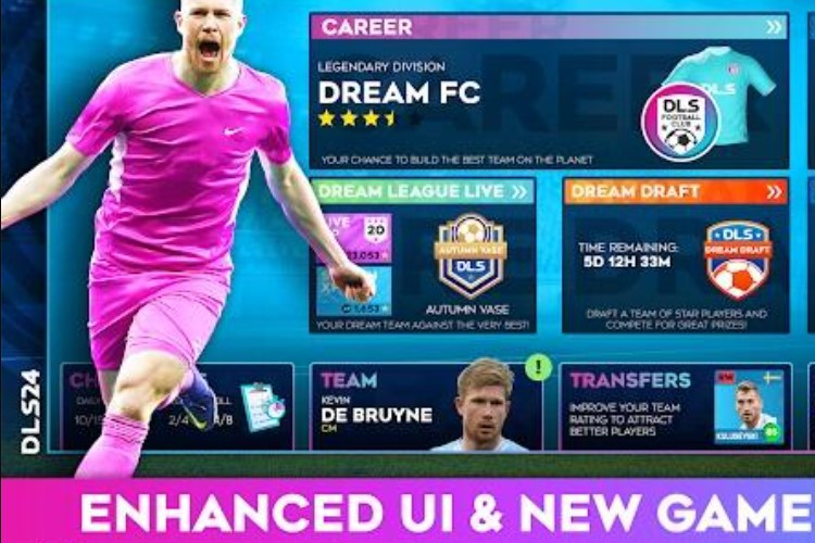 Link Download Game Dream League Soccer (DLS) 2024 MOD APK Terbaru Full Gratis, Mainkan Sekarang! 