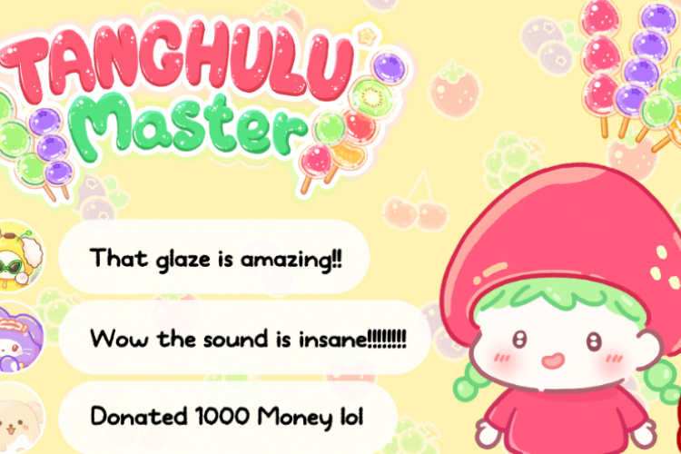 Download Tanghulu Master - Candy ASMR APK Mod Unlimited Money 2024, Game Strategi dengan Karakter Unyu Menggemaskan