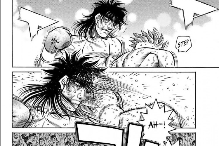 Libération ! Lire le Mangas Hajime no Ippo Chapitre 1465 en Français, La dernière résistance de Mashiba