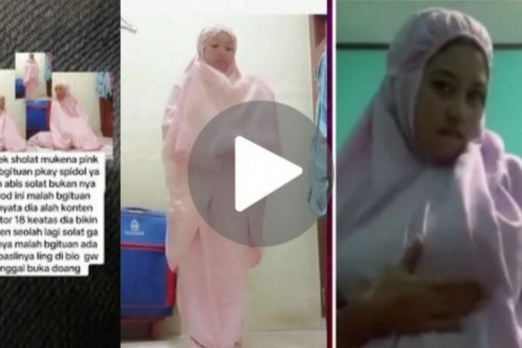 Link Video Syur Mukena Pink Viral di Twitter X Tanpa Sensor, Bikin Penasaran dan Banyak Tuai Kecaman!