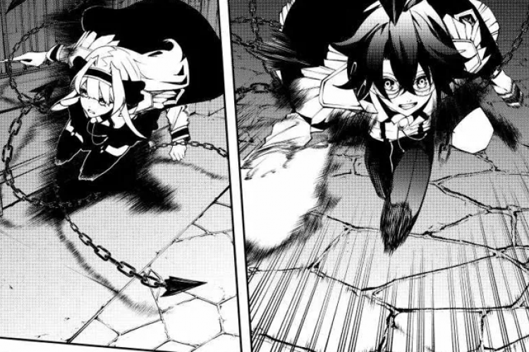 Manga Tsue to Tsurugi no Wistoria Chapter 46 Bahasa Indonesia, Awas! Serangan Dari Dalam yang Berbahaya