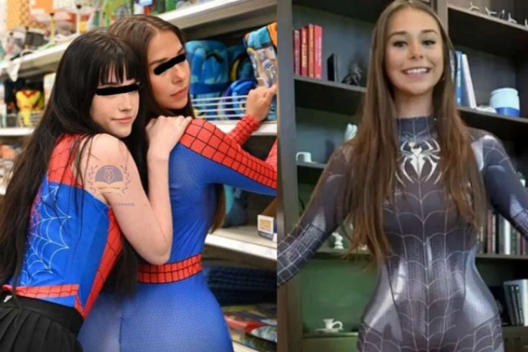 Vidéo Virale Danse Spiderman de Sophie Rain Originaux, Vidéo sexuelle controversée Influenceur américain