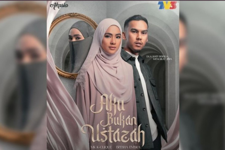 Link Nonton Drama Malaysia Aku Bukan Ustazah (TV3) Full Episode, Kisah Cinta Tak Terduga Erysha Emyra