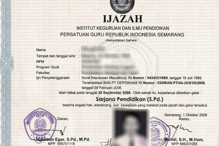 Cara Legalisir Ijazah SD, SMP, SMA Berikut Syarat, Mekanisme, dan Biayanya 