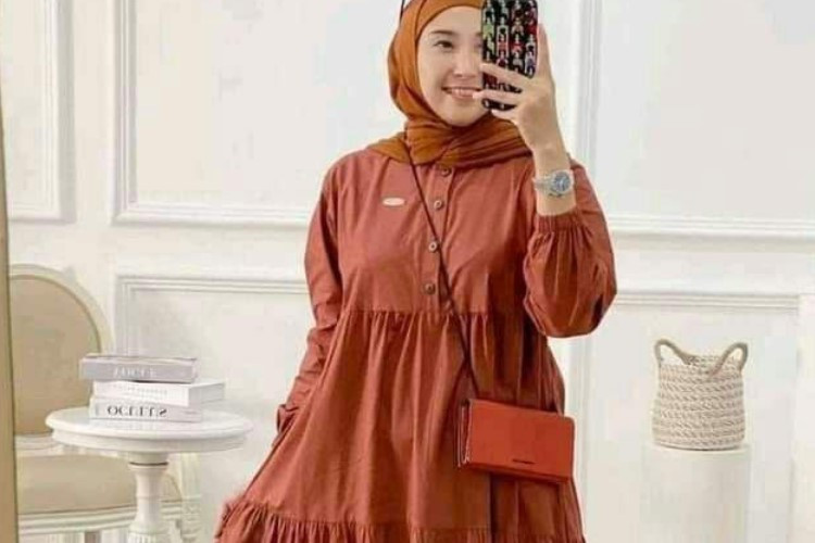 Gamis Merah Bata Cocok Dengan Jilbab Warna Apa, Simak Rekomendasinya di Sini Untuk Penampilan yang Fashionable