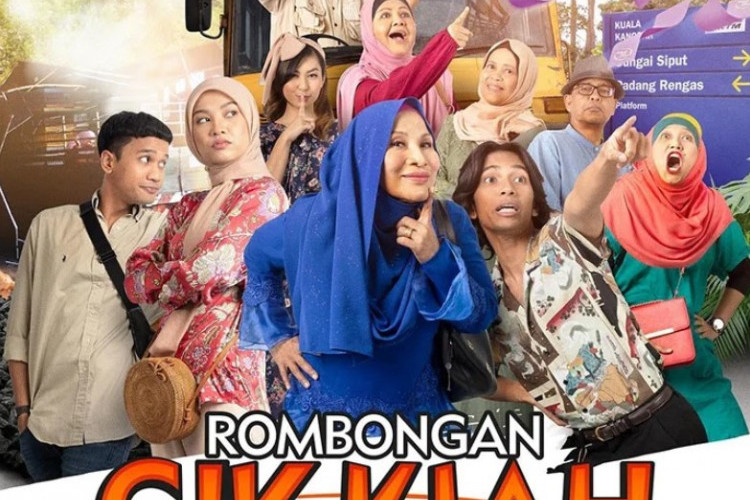 Nonton Telefilm Rombongan Cik Kiah Ke AJL (2023) Full Movie HD Sub Indo, Perjalanan Rumit Menuju Pertandingan