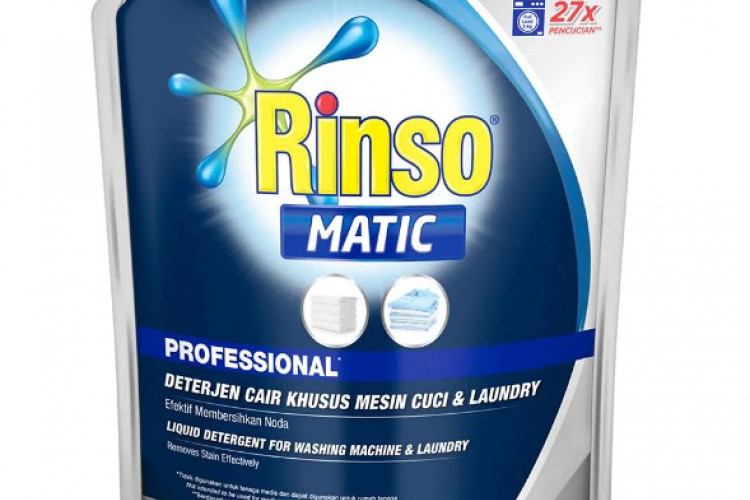 Perbedaan Rinso Matic Professional dan Biasa, Minim Busa Hingga Merawat Mesin Cuci Bukaan Depan!