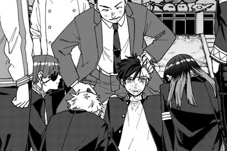 Manga Wind Breaker (NII Satoru) Chapter 150 Bahasa Indo, Sakura Dapat Pujian dari Timnya!