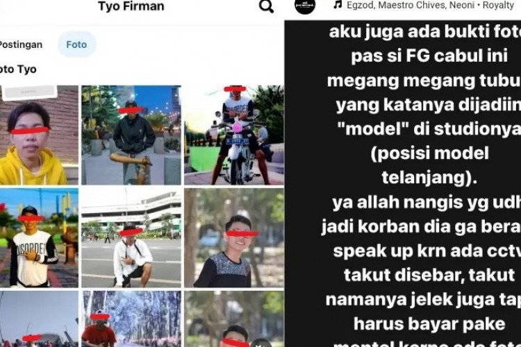 Beredar Foto Chat Para Korban Tyo Firman (Agung) Fotografer Asal Balung Jember, Ada yang Sampai Diperk*sa?