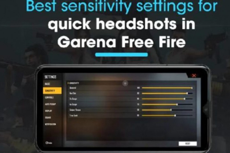 Cara Mengatur Sensitivitas FF Auto Headshot 2024 di Semua Tipe HP, Dijamin Auto Langsung Booyah!