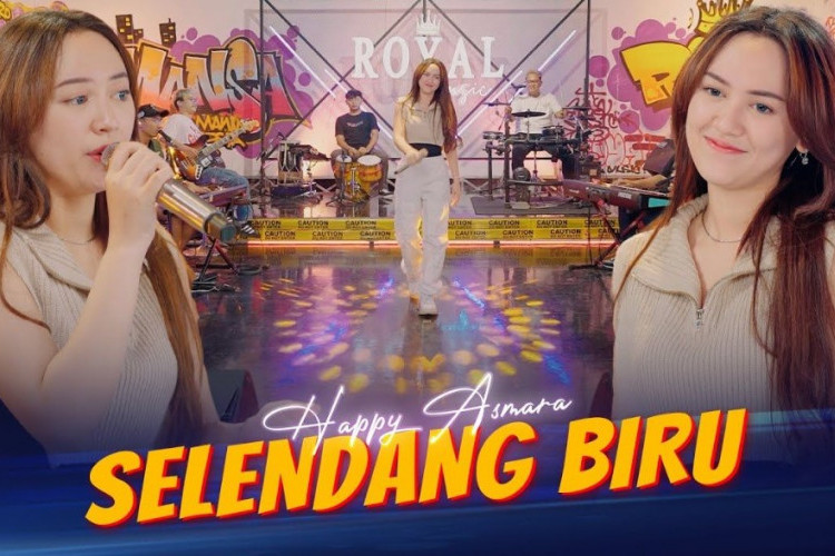 Chord Gitar Selendang Biru - Happy Asmara Untuk Pemula, Cocok Jadi Bahan Karaoke!