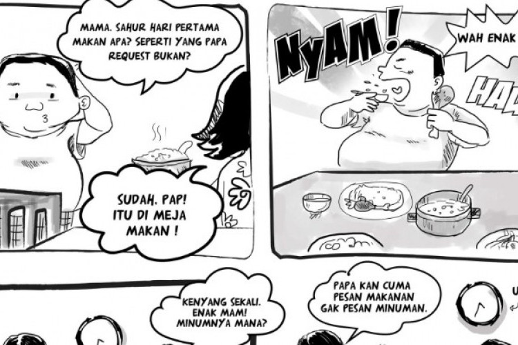 Kumpulan Contoh Komik tentang Ramadhan Bisa Dijadikan Referensi, Mudah Diikuti dan Dikembangkan