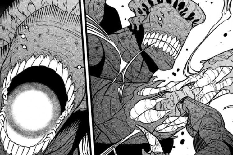 Manga 8Kaijuu (Kaiju No. 8) Chapter 111 Bahasa Indonesia, Menghabisi Monster 9 yang Jahat