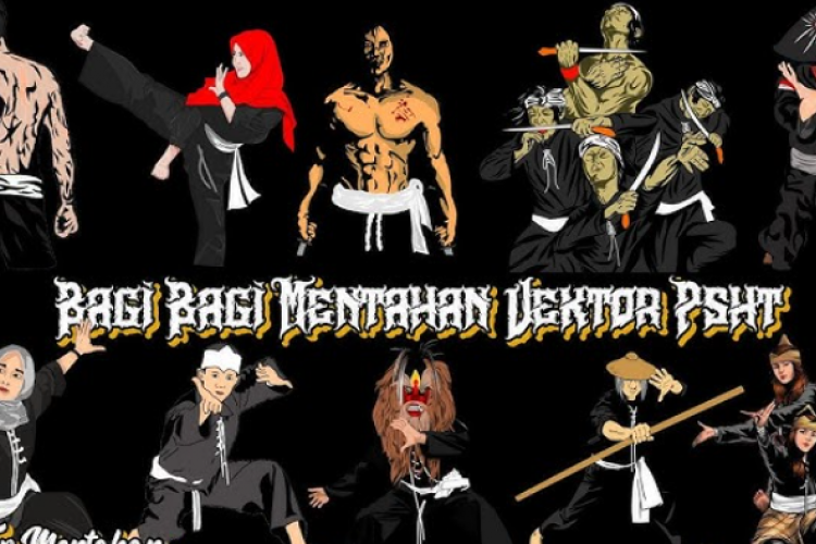 300+ Kumpulan Mentahan Logo Pencak Silat PNG, Bisa Langsung di Edit Lewat Canva Atau Pixellab!